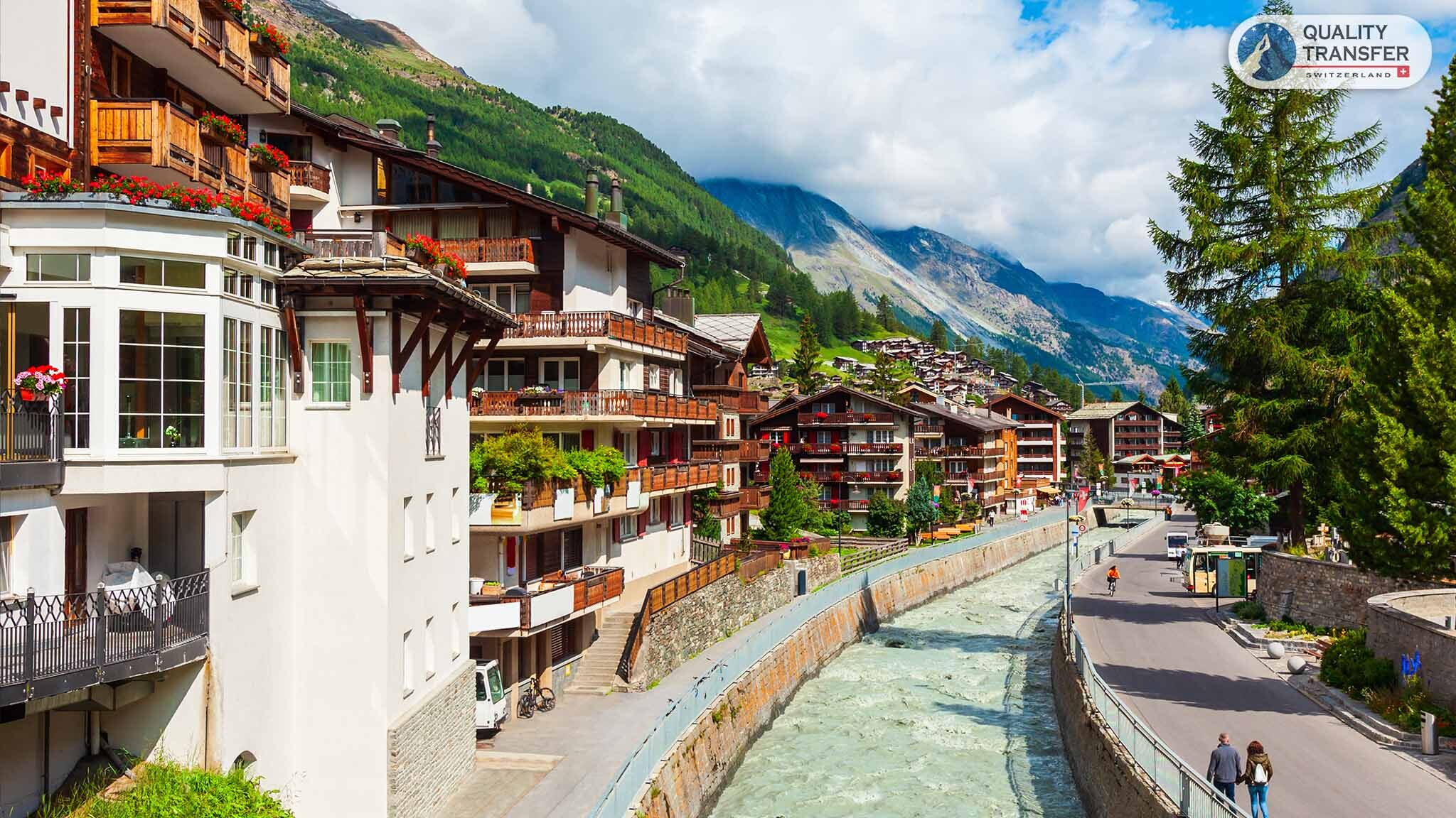 The Alpine journey from Zurich Airport towards car-free Zermatt