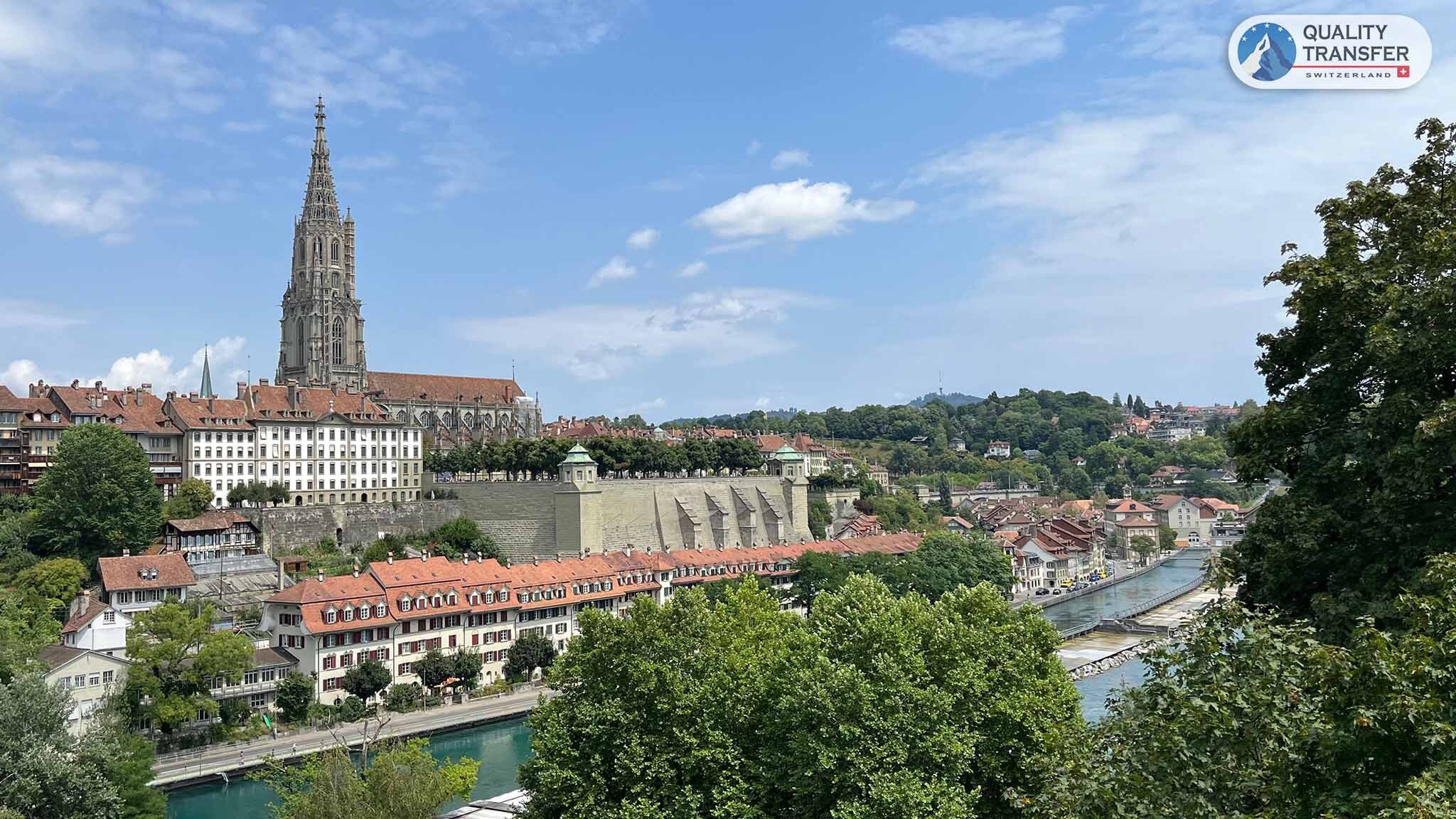 A private transfer to Bern and its historic city centre
