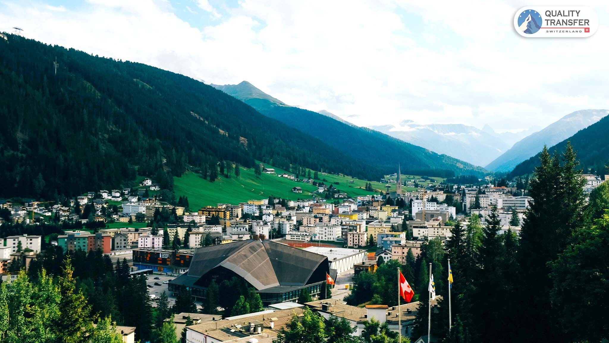 Transfer vom Flughafen Zürich nach Davos mit privatem Fahrer