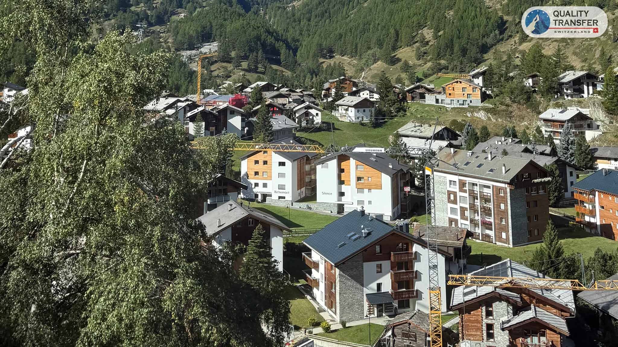 QualityTransfer limousine service for a private Zermatt journey